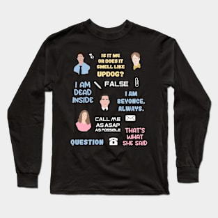 The Office Quotes Long Sleeve T-Shirt